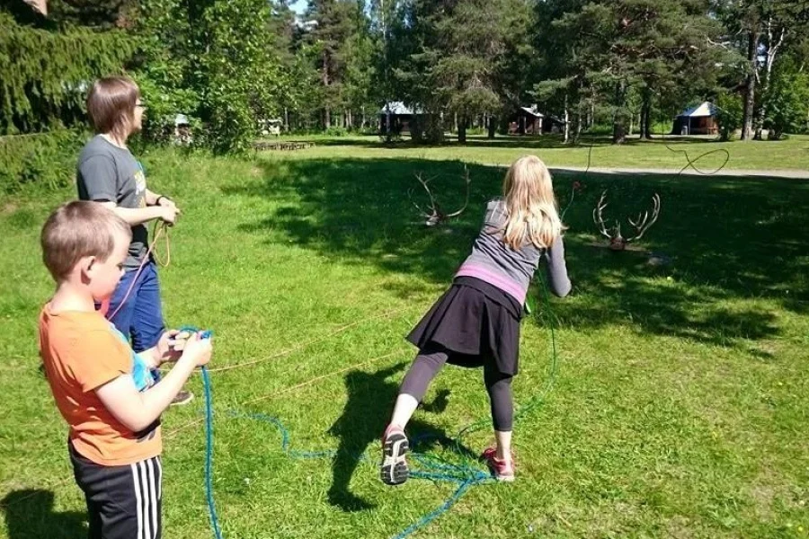 Rörelsegym på Gammplatsen