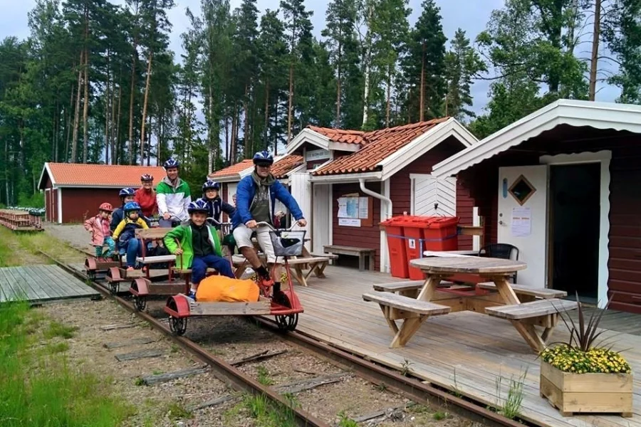 Cykla dressin från Hultsfred