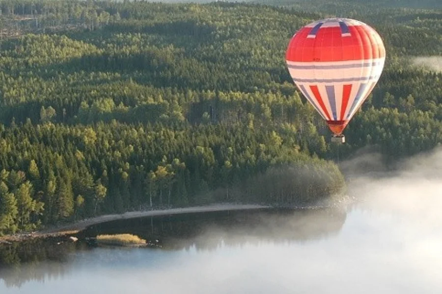 Ballongflyg i Skaraborg