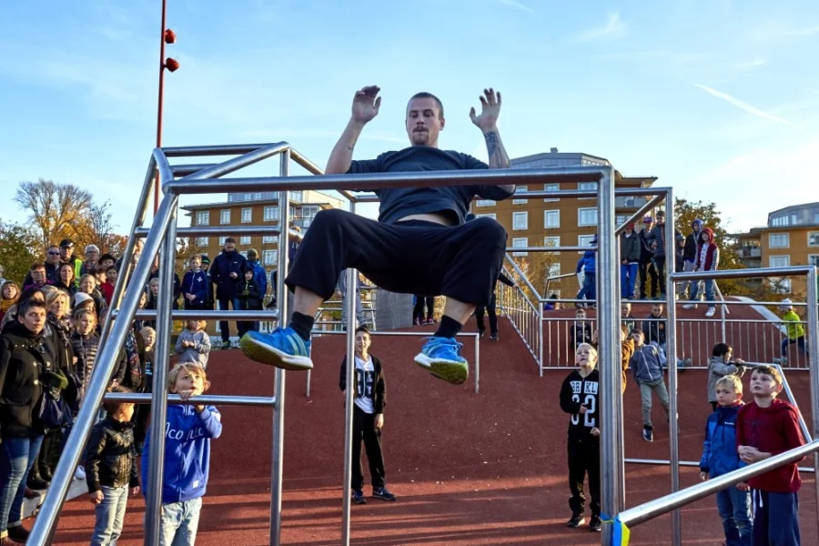 Parkourpark Spetsamossen