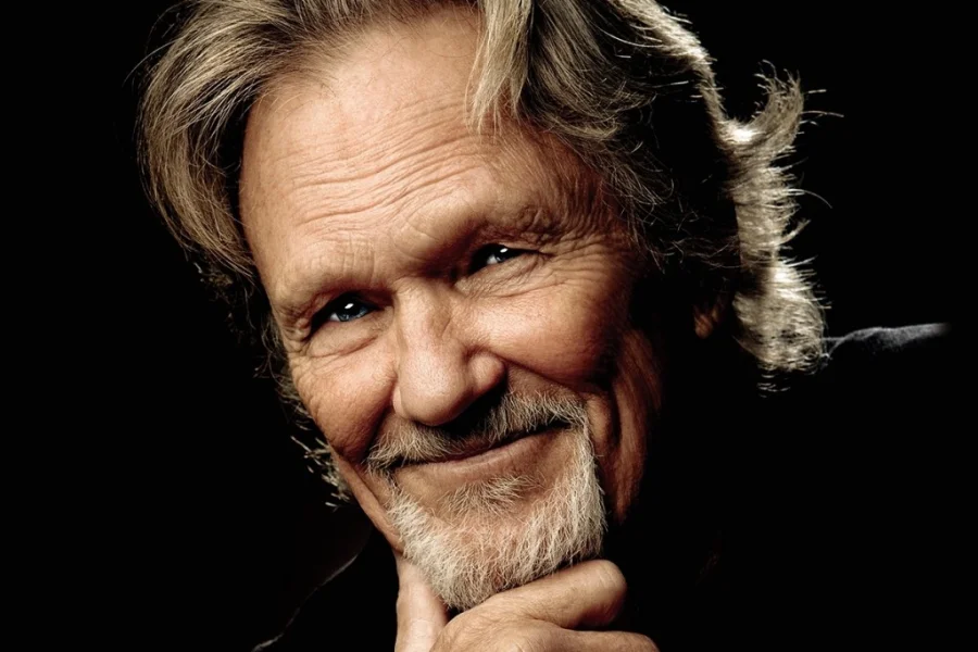 ...countrylegendaren Kris Kristofferson.