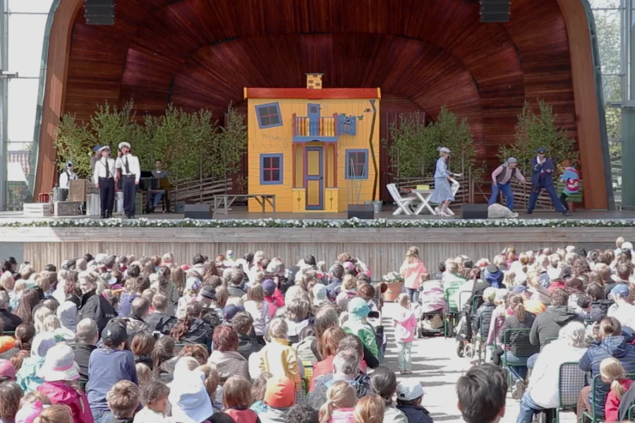Pippi Långstrump besöker Skansen