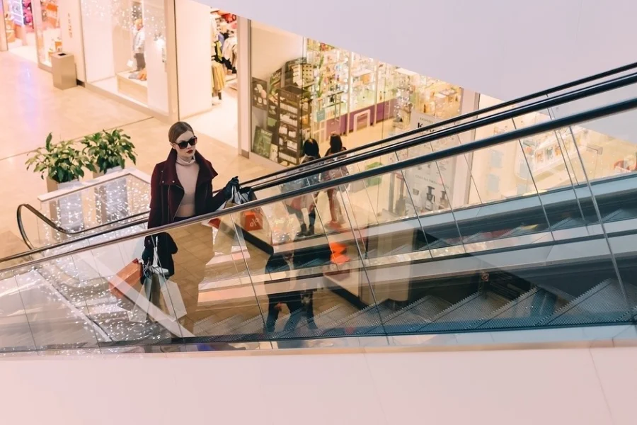 Superkväll på shoppingcenter