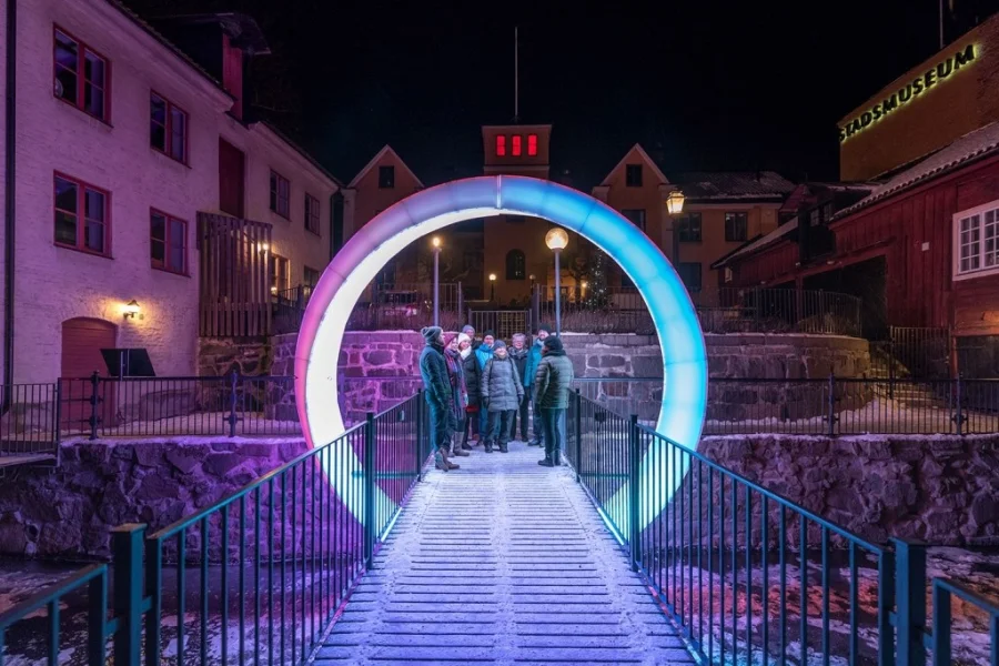 Rekordstort intresse för lysande festival