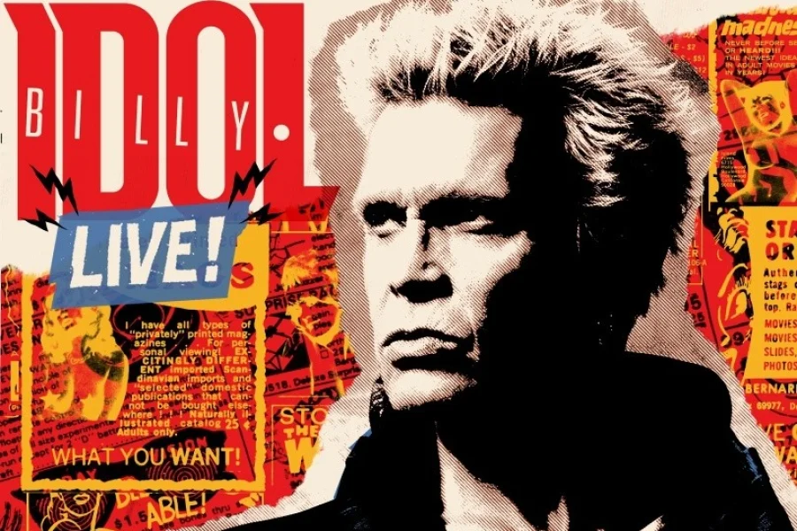 Billy Idol till Sverige - klar för både Furuvik och Gröna Lund