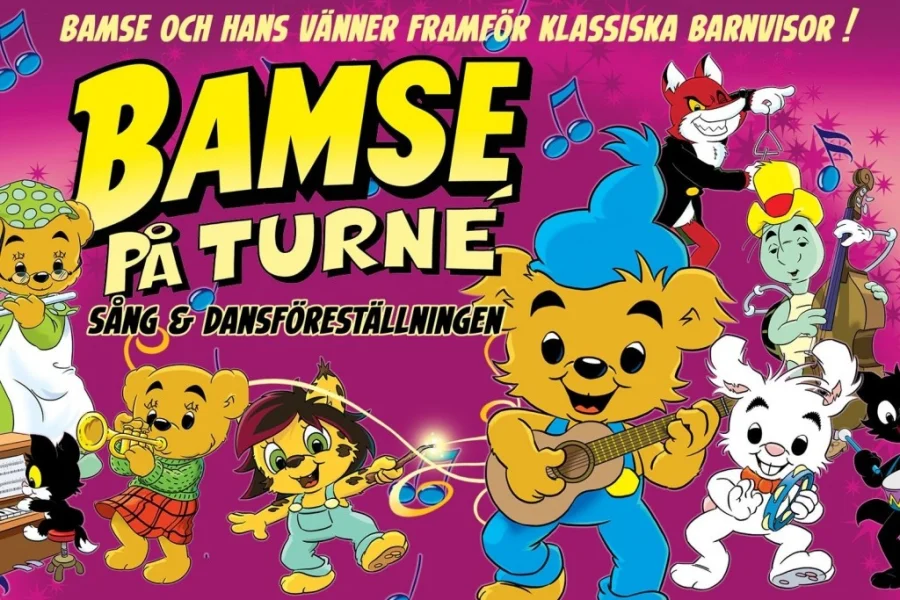 Bamse kommer till stan!