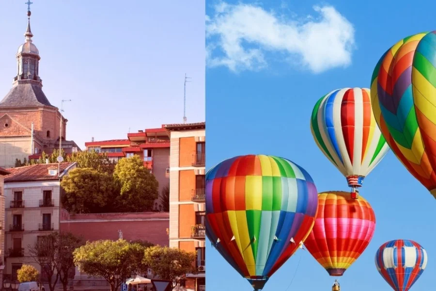 Flyga luftballong i Halmstad