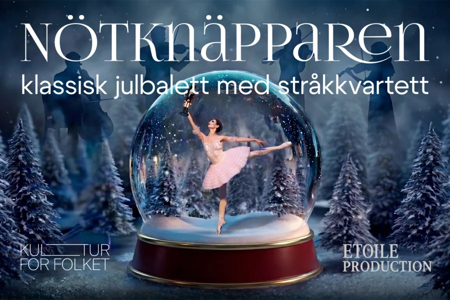 Nötknäpparen – Klassisk julbalett med stråkkvartett