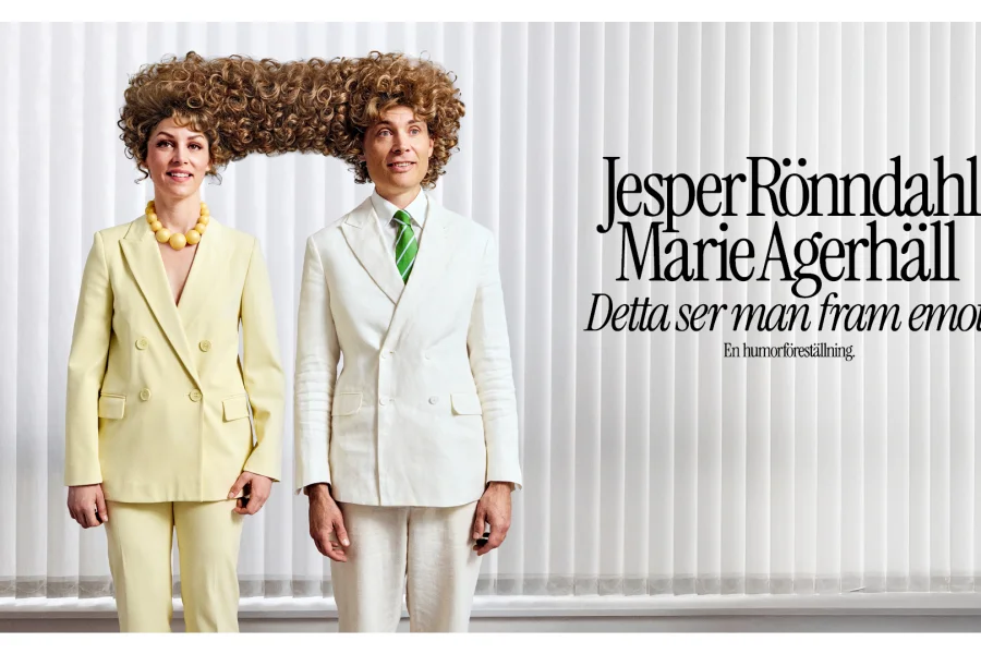 Jesper Rönndahl och Marie Agerhäll