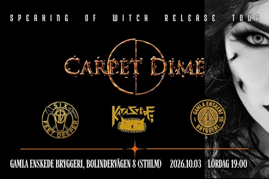 Carpet Dime – Speaking of Witch Tour