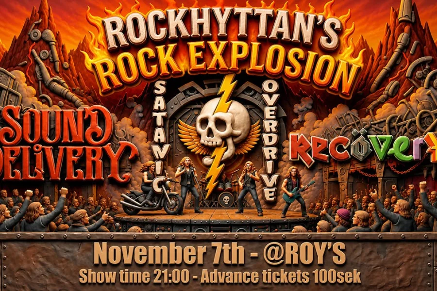 Rockhyttan's Rock Explosion!