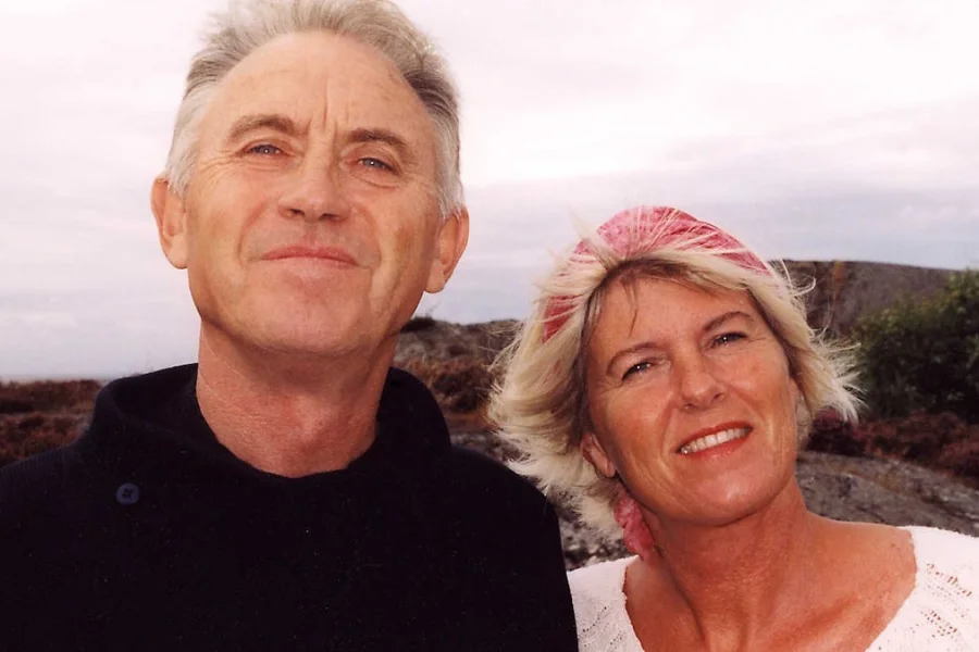 Öbarna – Eva Jarnedal och Janne Magnarsson tillsammans med Bernt Andersson