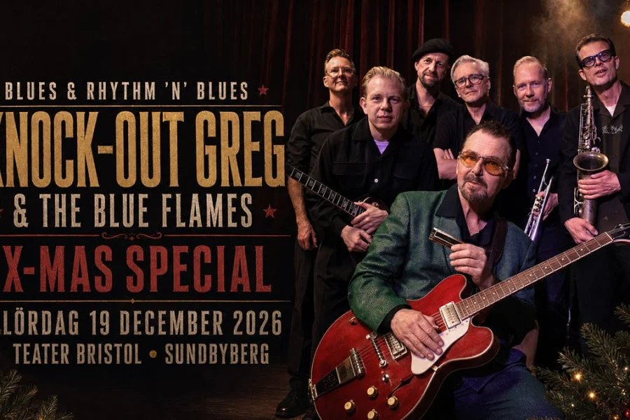 Knock-Out Greg och The Blue Flames framför X-mas Special