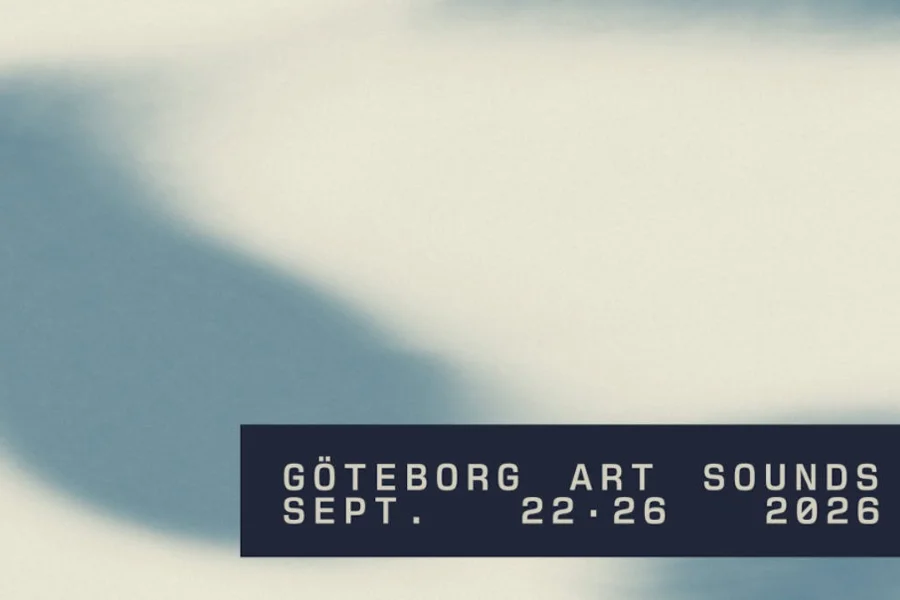 5 Day Festival Pass: Göteborg Art Sounds Festival 22 - 26 Sept.