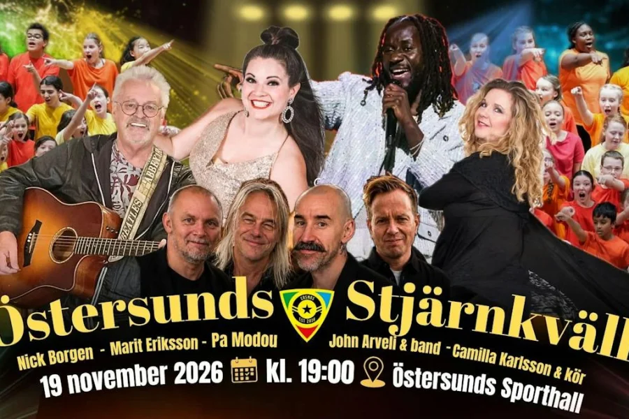 Östersunds stjärnkväll - Östersund firar livet