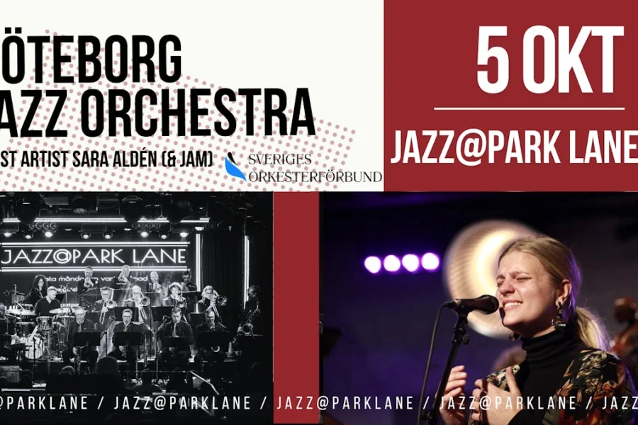 GJO: Jazz@Park Lane - Artist in Residence Sara Aldén