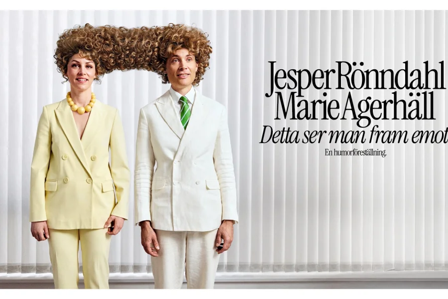 Jesper Rönndahl och Marie Agerhäll