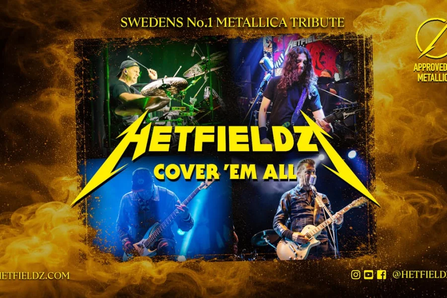 Hetfieldz - Metallica Tribute Show, Gävle 30 jan 2027