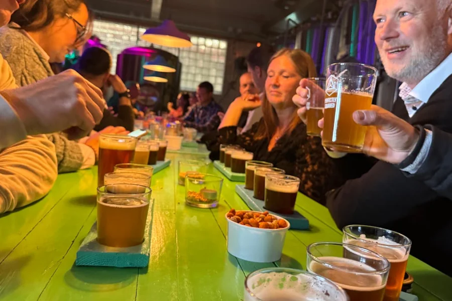 Ölprovning med bryggerivisning och gårdsförsäljning