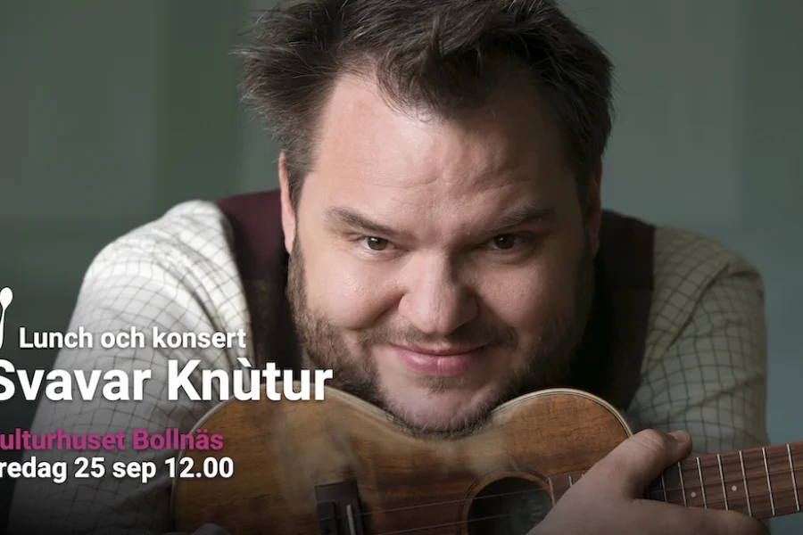 Lunch och konsert – Svavar Knútur