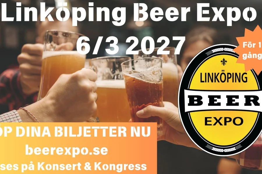 Entrébiljett - Linköping Beer Expo – En ölmässa för alla!