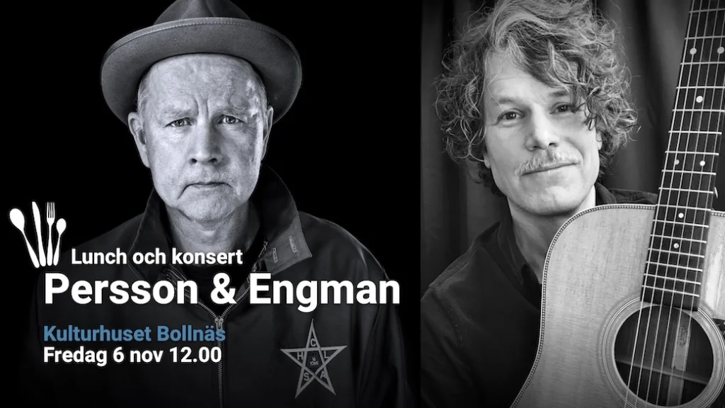 Lunch och konsert – Persson & Engman. SLUTSÅLT!