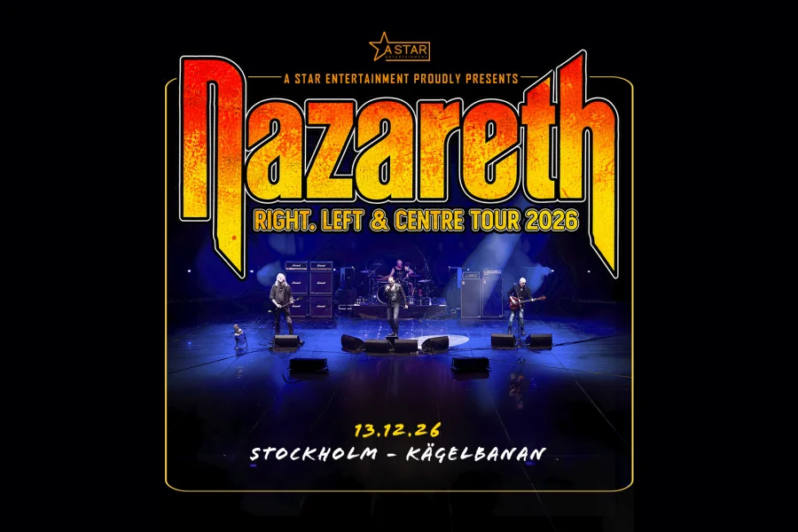 NAZARETH – Right, Left & Centre Tour 2026