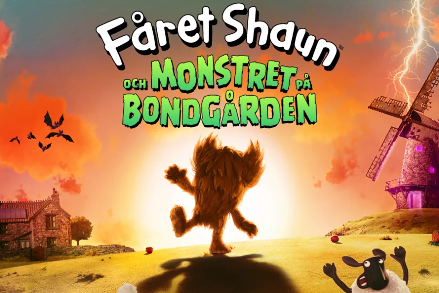 Fåret Shaun och monstret på bondgården