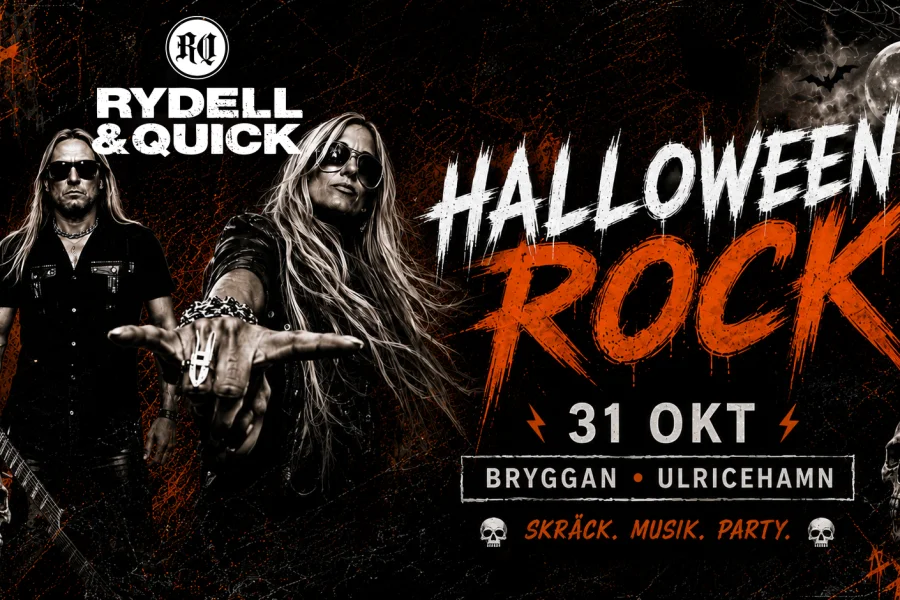 Bryggans Halloweenrock – Rydell & Quick