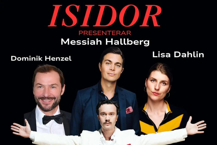 Isidor presenterar: Messiah Hallberg, Dominik Henzel, Lisa Dahlin