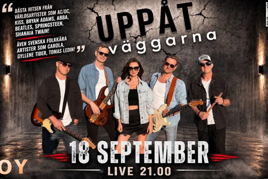 Partykväll med Uppåt Väggarna