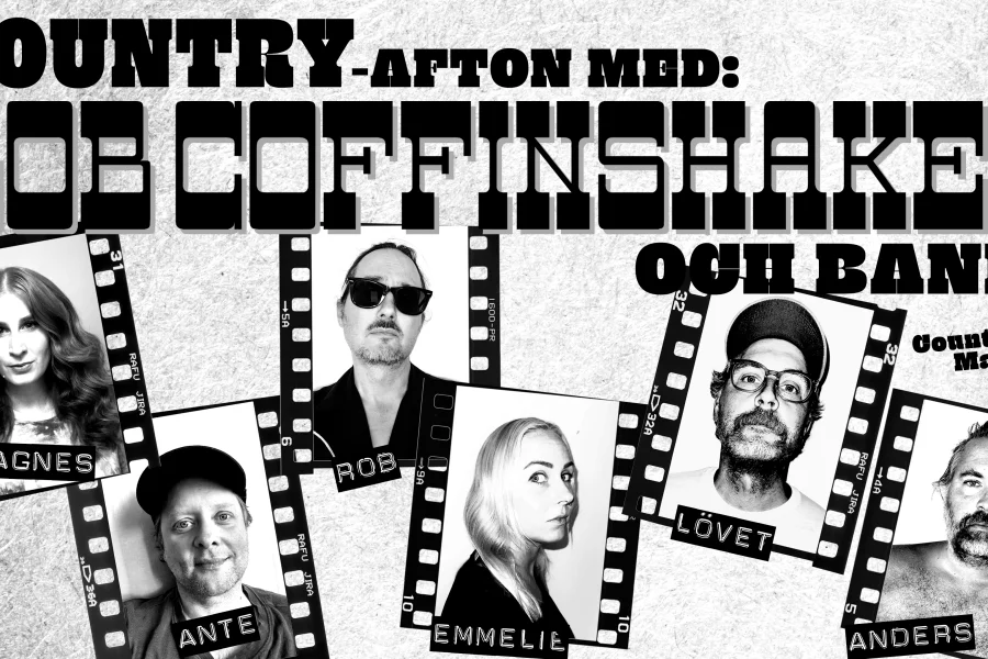 Rob Coffinshaker med band