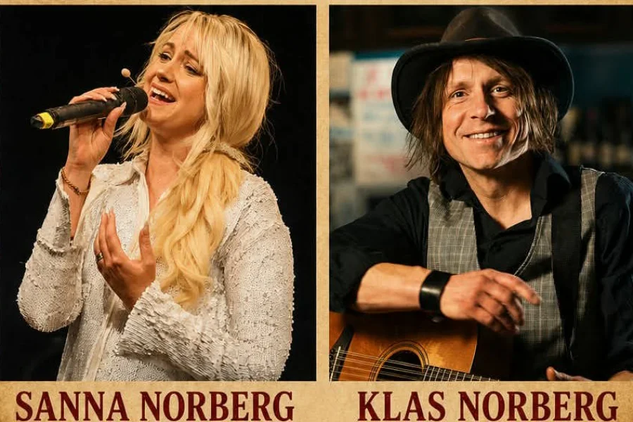 Julkonsert med Klas och Sanna Norberg