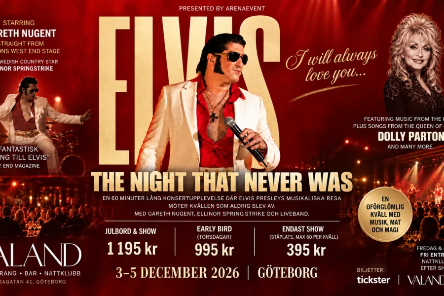 Christmas Dinner Show på Valand