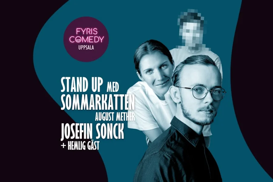 Fyris Comedy – Stand up med Sommarkatten, Josefin Sonck + hemlig gäst