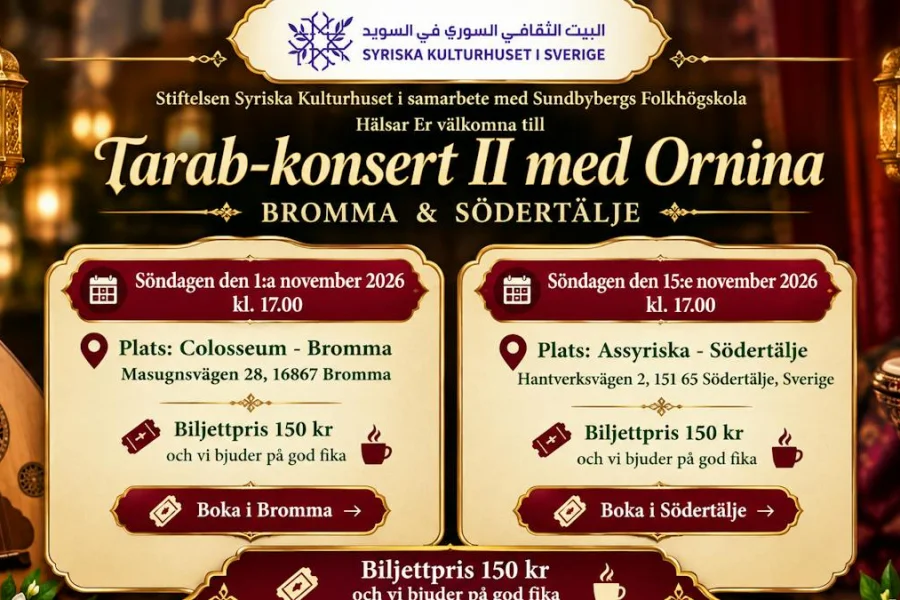 Tarab-konsert II i Bromma