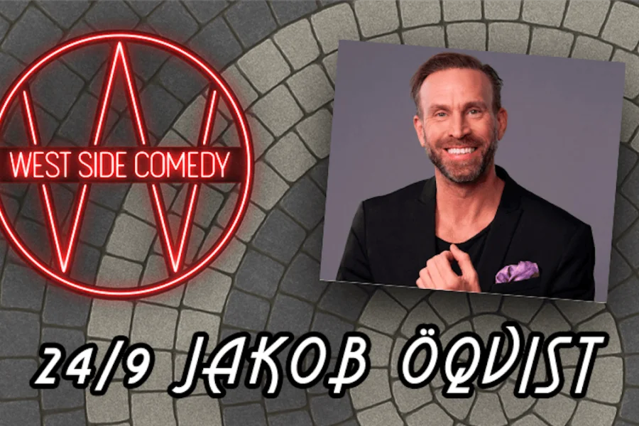 West Side Comedy – Höstens premiär med Jakob Öqvist