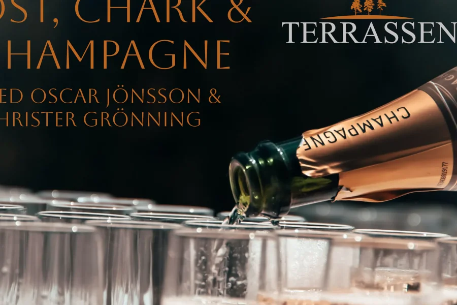 Ost, chark & Champagne med Oscar och Christer