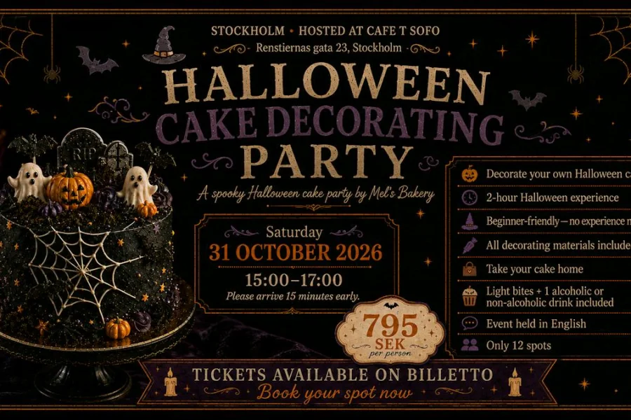 Haunted Cake Decorating Party