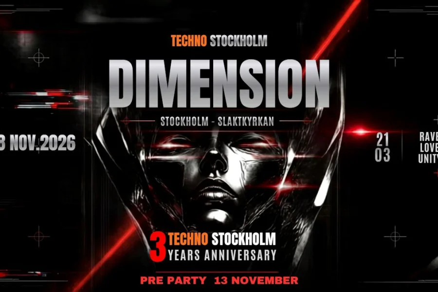 Techno Stockholm – 3rd Anniversary