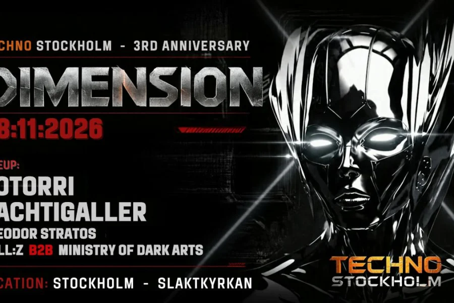 Techno Stockholm – 3rd Anniversary