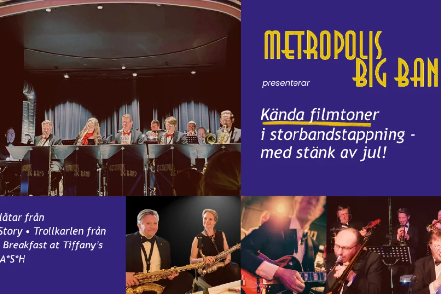 Metropolis Big Band – Filmmusik live