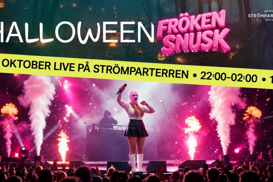 Halloweenfest med Fröken Snusk