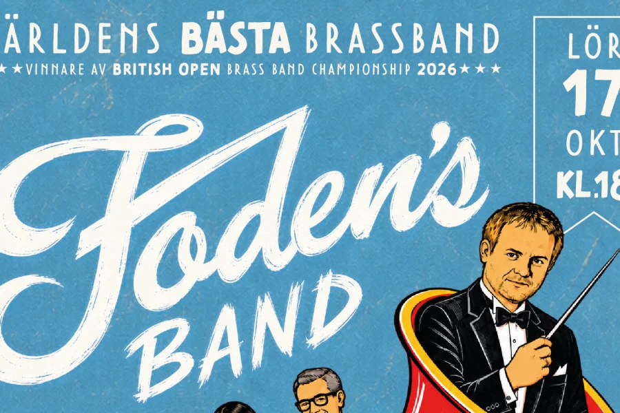 Foden's Band och Södertörns Brass med Russell Gray