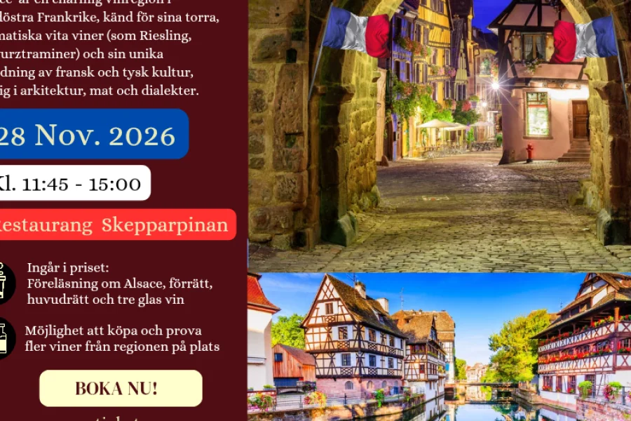 Vinlunch Alsace