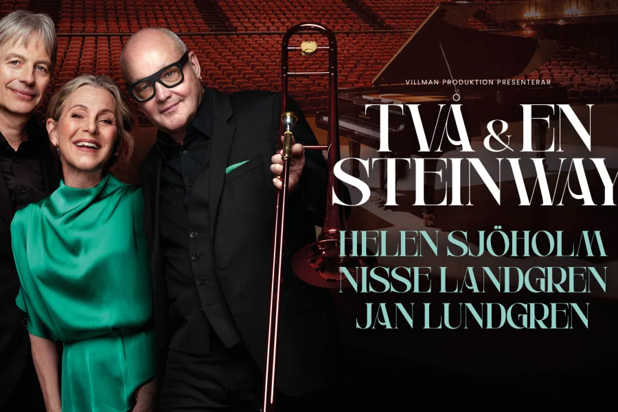 TVÅ & EN STEINWAY - Helen Sjöholm, Nisse Landgren & Jan Lundgren