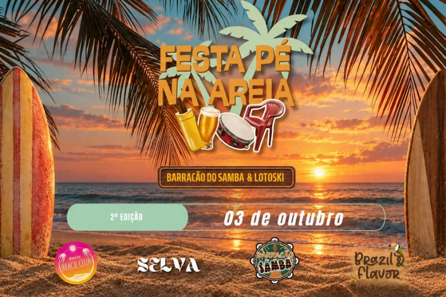 PÉ NA AREIA – 2ª edição