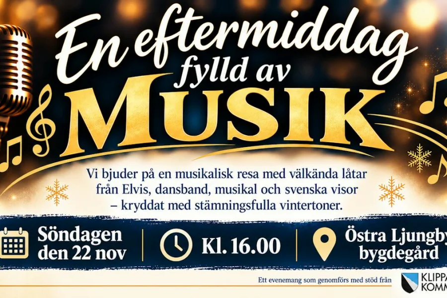 En eftermiddag fylld av musik