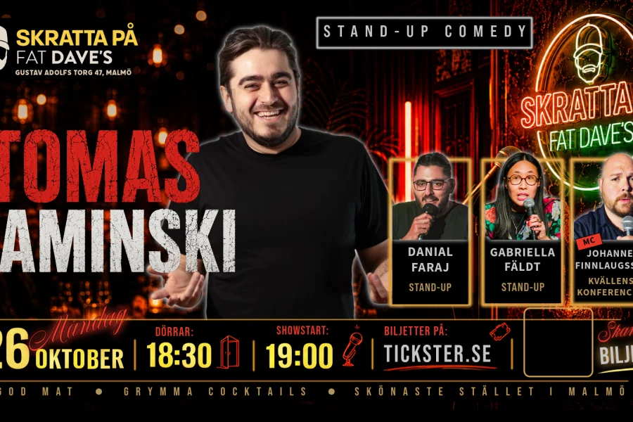 Skratta S02E16 – Tomas Kaminski standup