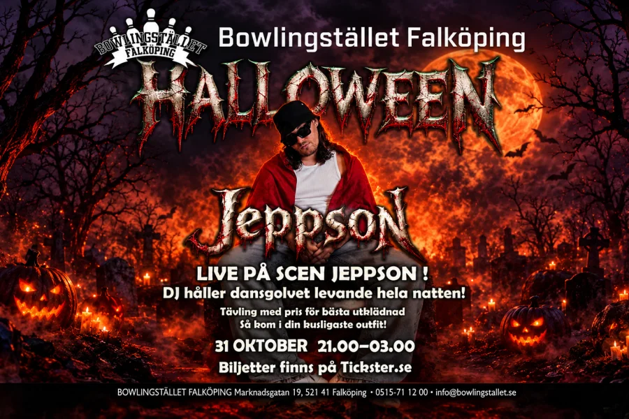 Halloween Party – JEPPSON live